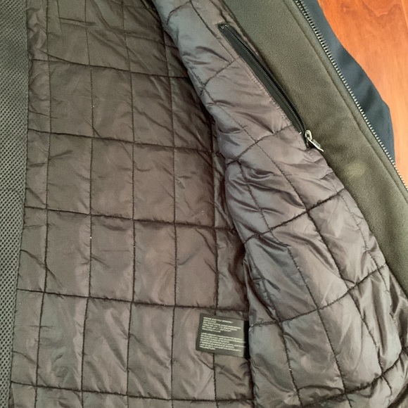 Weatherproof Men's Navy Blue Tech Jacket size M Fleece Quilted Insulated - Picture 4 of 9